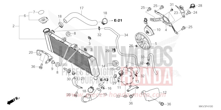 KUEHLER von Forza 750 GRAPHITE BLACK (NHB01) von 2022